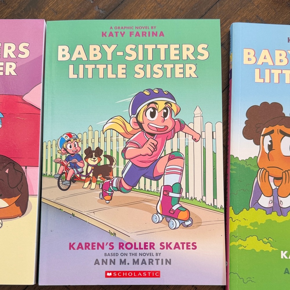 Scholastic Baby-Sitters Little Sister Box Set - Pink, Red, Green, Blue - Picture 7 of 8